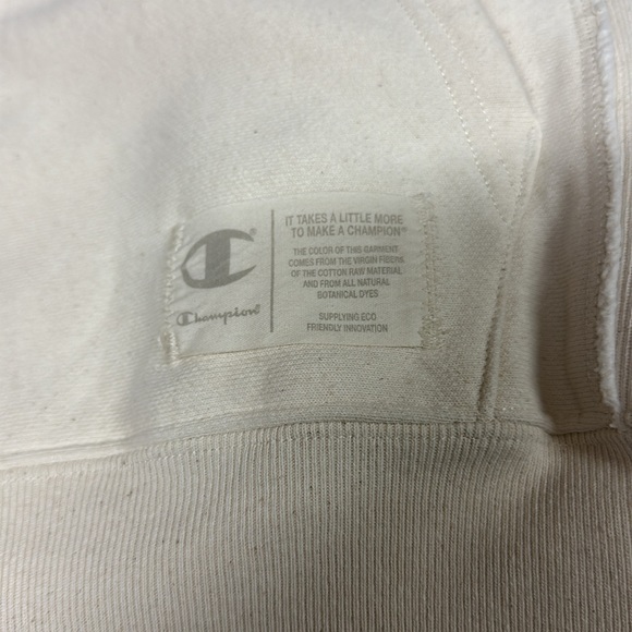 Champion reverse weave hoodie - cream - Picture 2 of 4